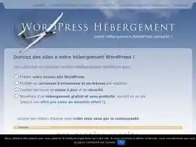  Wordpress Hebergement